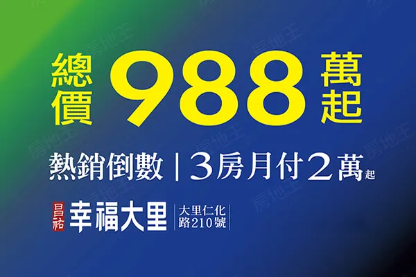 昌祐 幸福大里建案主視覺