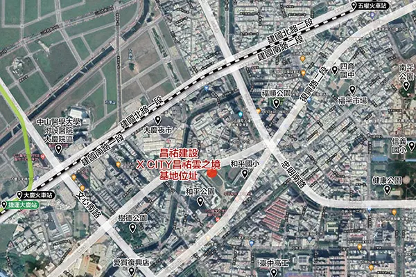 X CITY昌祐雲之境建案主視覺 2