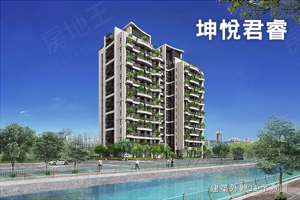 坤悅君睿建案主視覺