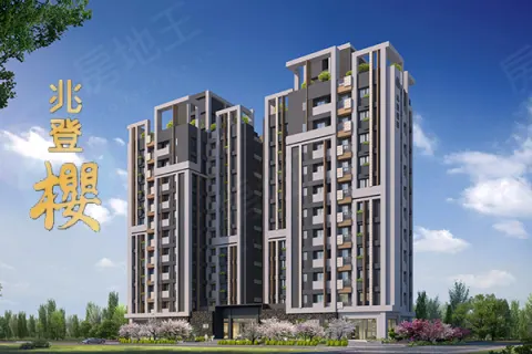 兆登櫻建案主視覺