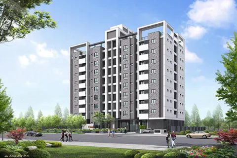 荷園二十一期建案主視覺