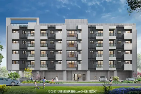 晴山寓所建案主視覺