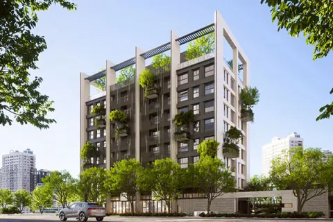 鉅虹蒔荃建案主視覺