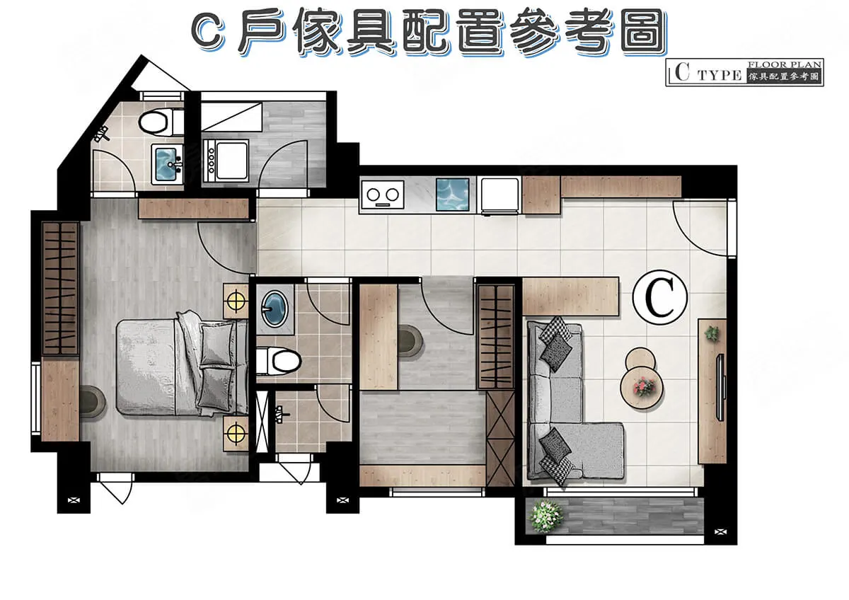 銘佳-最美(我是精英3）建案圖輯 3
